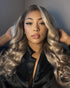 Arabella 13x4 Frontal Lace Ash Blonde Ombre Loose Body Wave Wig Beginner Friendly