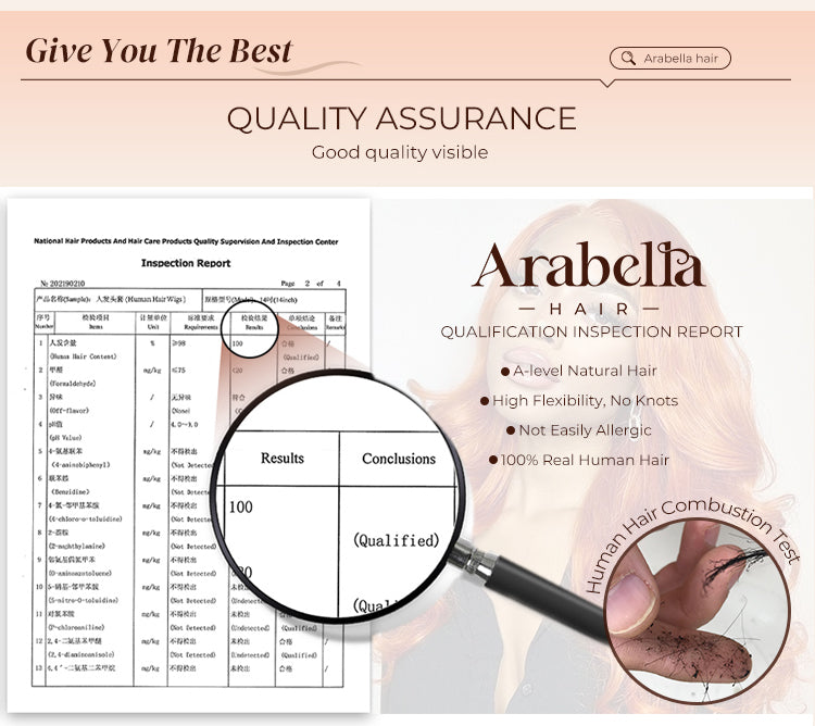 Ginger Brown Wig Inspection Report