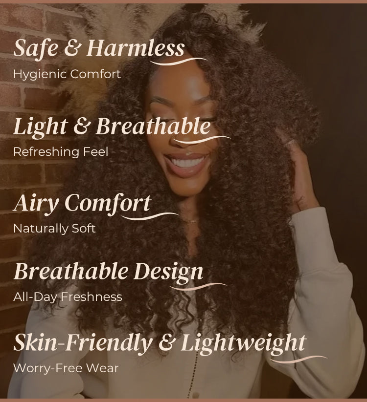 Glueless Wig Water Wave With Finger Coil Ends