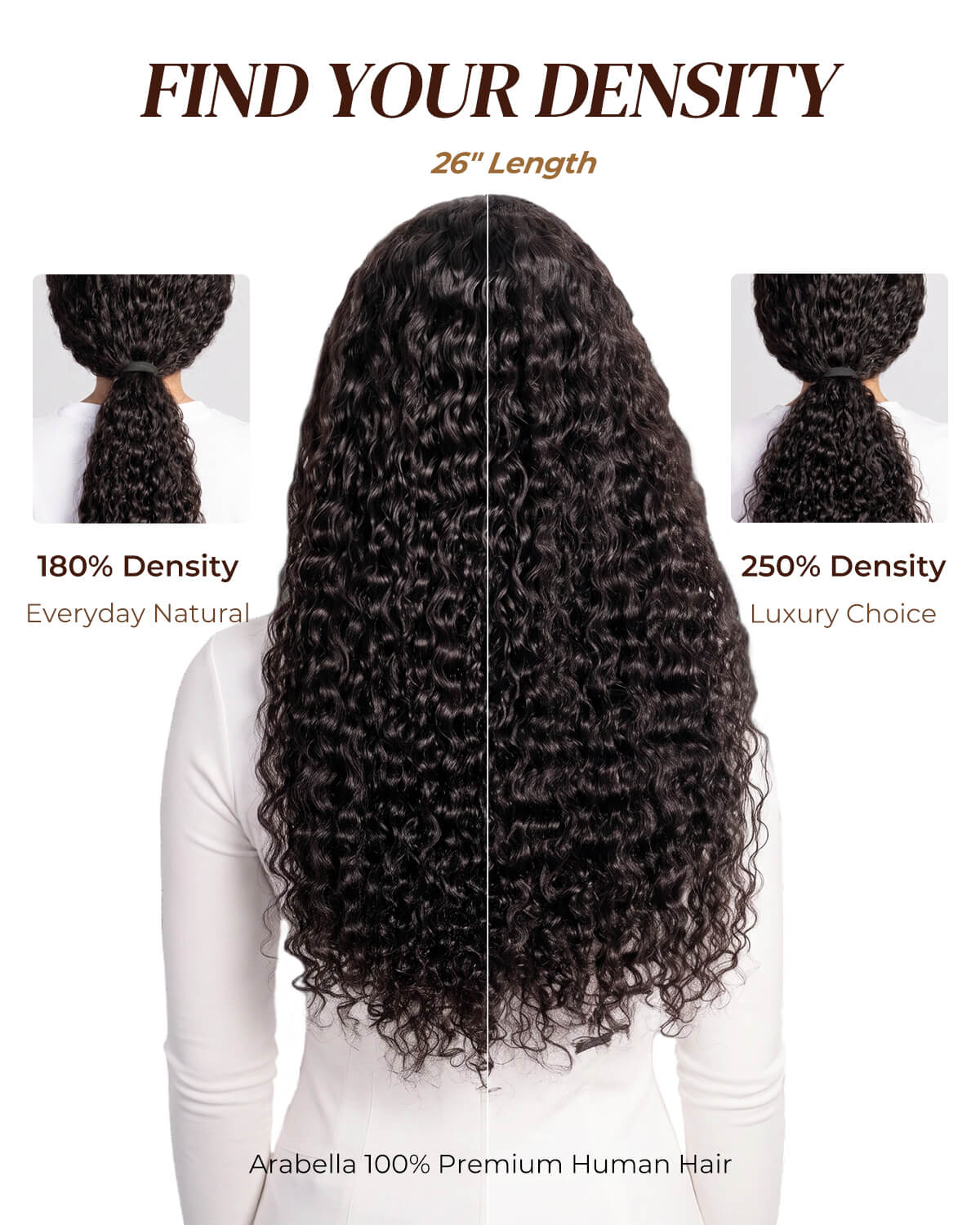Arabella Zerowear™ 13x6 Invisible HD Lace Glueless Wig Water Wave With