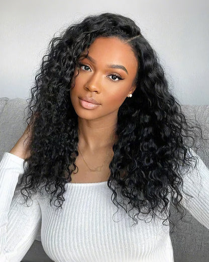 Arabella 6x5 invisible knots Glueless Loose Body Wave Wig Pre-cut Lace Natural Black Beginner Friendly