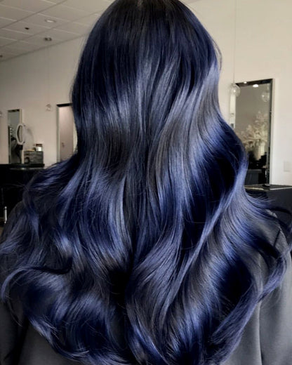 Arabella 13x6 Three-Go™ Midnight Blue Glueless Loose Body Wave With Drawstring 100% Human Hair Wig