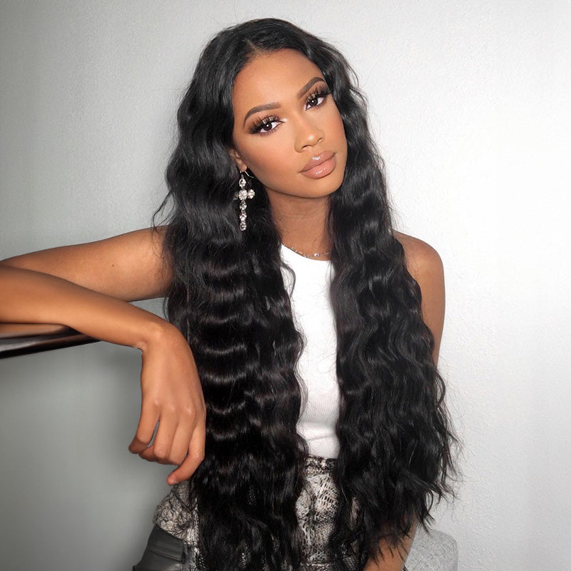 Body Wave2.0 | 13x4 Lace Frontal Lace Pre-bleached Knots Human Hair Free Part Long-Lasting Curl Hold