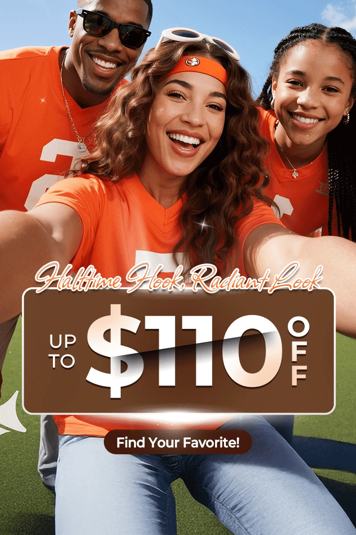 Arabella Hair super bowl mega sale banner