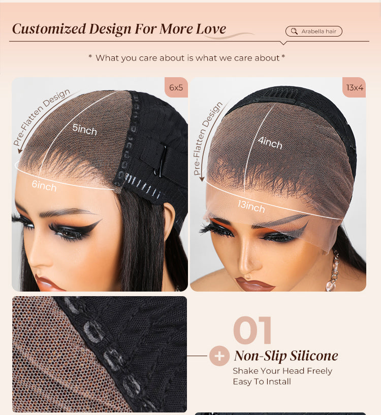 Different Lace Caps Display