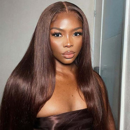 6x5 Pre-Cut Lace Wear&amp;Go Glueless Dark Brown 