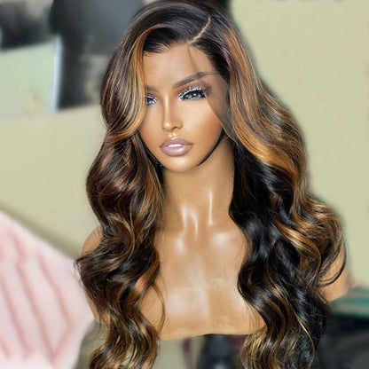 13x4 Pre-Cut Glueless Lace Front Highlight 