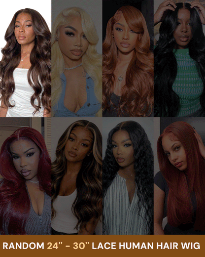 Arabella Halloween Mystery Box – +$149 for 1 Random Wig (24-30" Human Hair) Worth $195-$519