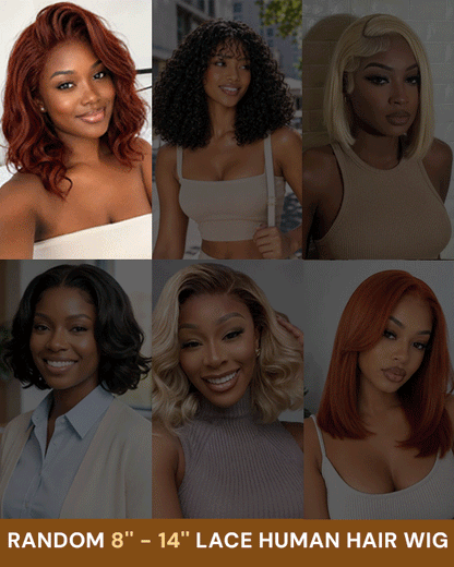 Arabella Halloween Mystery Box – +$39 for 1 Random Wig (8-14" Human Hair) Worth $109-$199