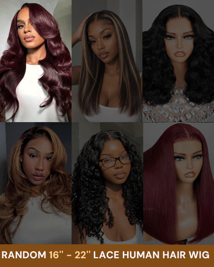 Arabella Halloween Mystery Box – +$79 for 1 Random Wig (16-22" Human Hair) Worth $156-$236