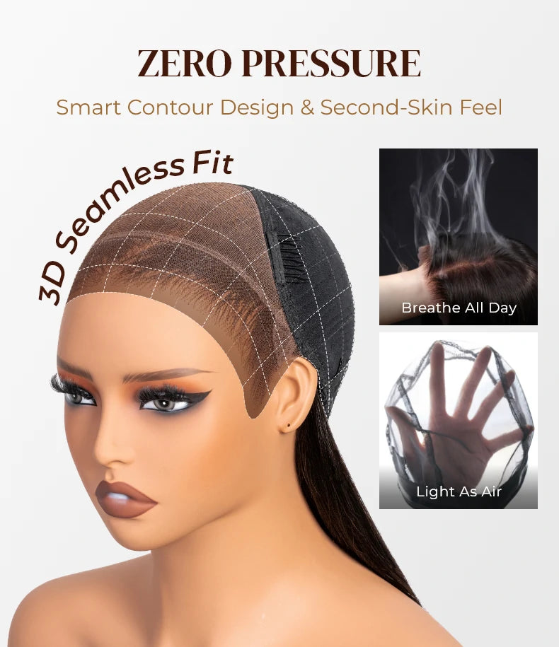 zero_pressure_wig_cap_seamless_fit_breathable_and_light_Arabella_hair_zero_wear