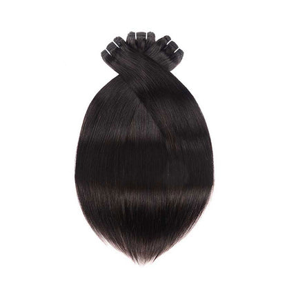 15A Mink Hair Double Drawn Raw Virgin Human Hair Weaves Straight Hair 3 Bundles with  Frontal Closure - arabellahair.com