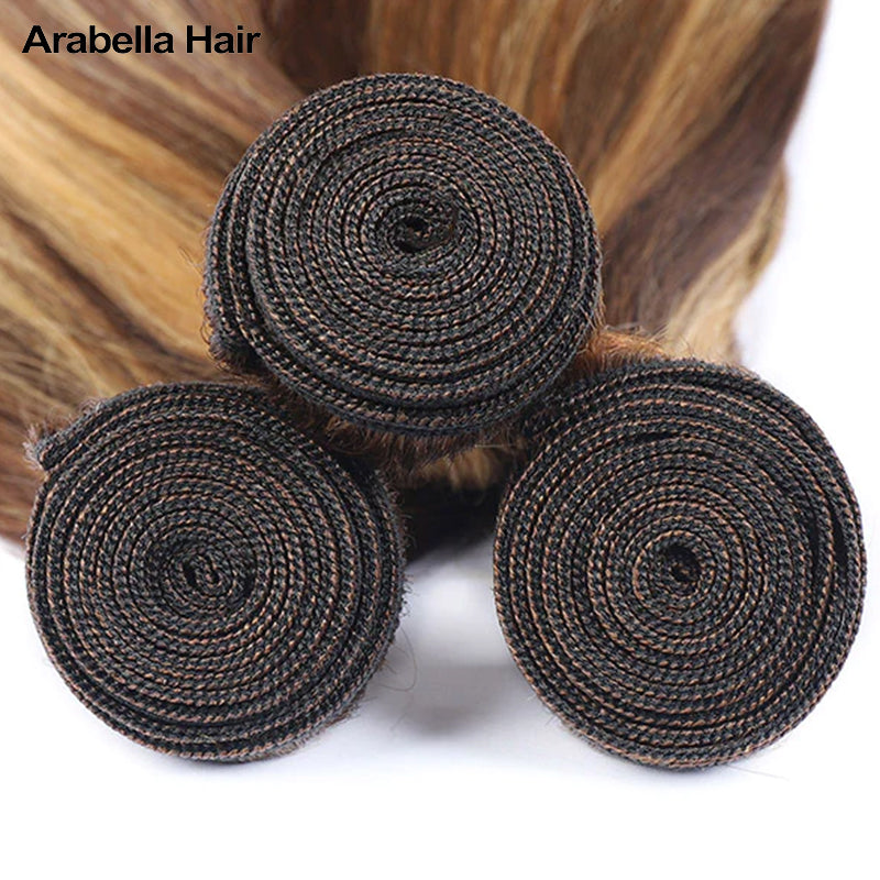 {12A 3Pcs} Highlight Piano P4/27 Colored Jerry Curly 3 Bundles/Pack