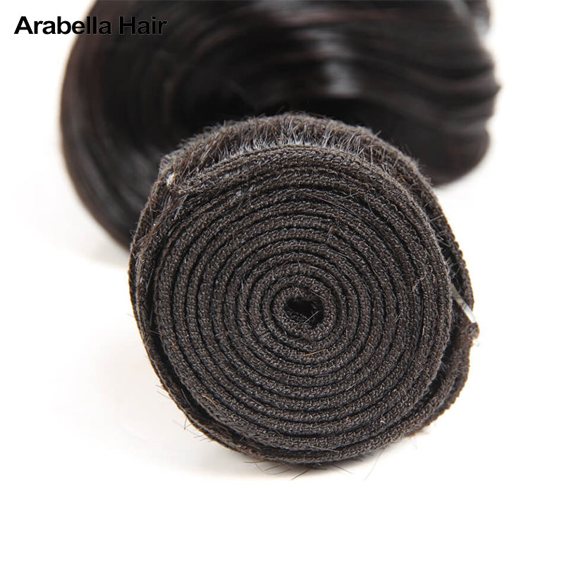 Human hair wig {12A 3Pcs} Loose Wave 3 Bundles 12A Unprocessed Virgin Hair Weave - arabellahair.com