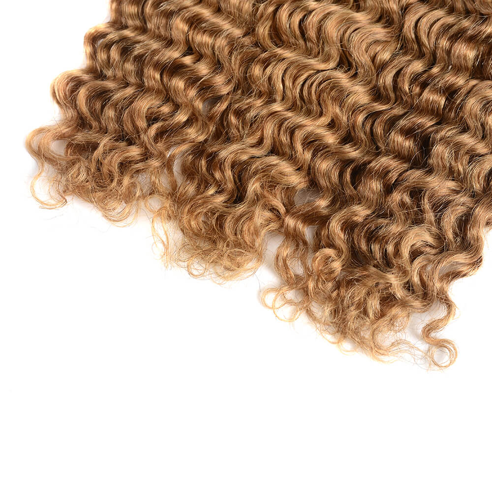 Arabella Unprocessed Brazilian Virgin Ombre T1b/27 Deep Wave 3 Bundles - arabellahair.com