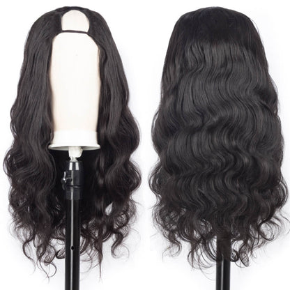 Arabella 2*4 U Part Wig Natural Hair Body Wave Human Hair Upart Wigs For Women 150% Density - arabellahair.com