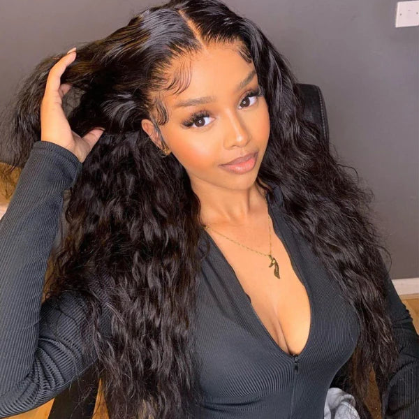 BOGO SALE: $199=18&quot;Straight 4x4 Lace Natural Color+18&quot;Water Wave 4x4 Lace Natural Color