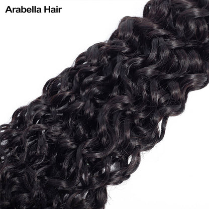 Human hair wig {12A 3Pcs} Water Wave Unprocessed Virgin Hair 3 Bundles Human Hair - arabellahair.com